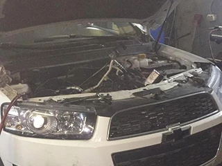 Очистка геометрии турбины Chevrolet Captiva