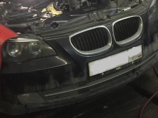 Восстановление резьбы блока цилиндров BMW 5 Е60