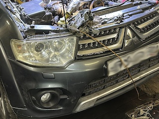 Замер компрессии Mitsubishi Pajero Sport 2